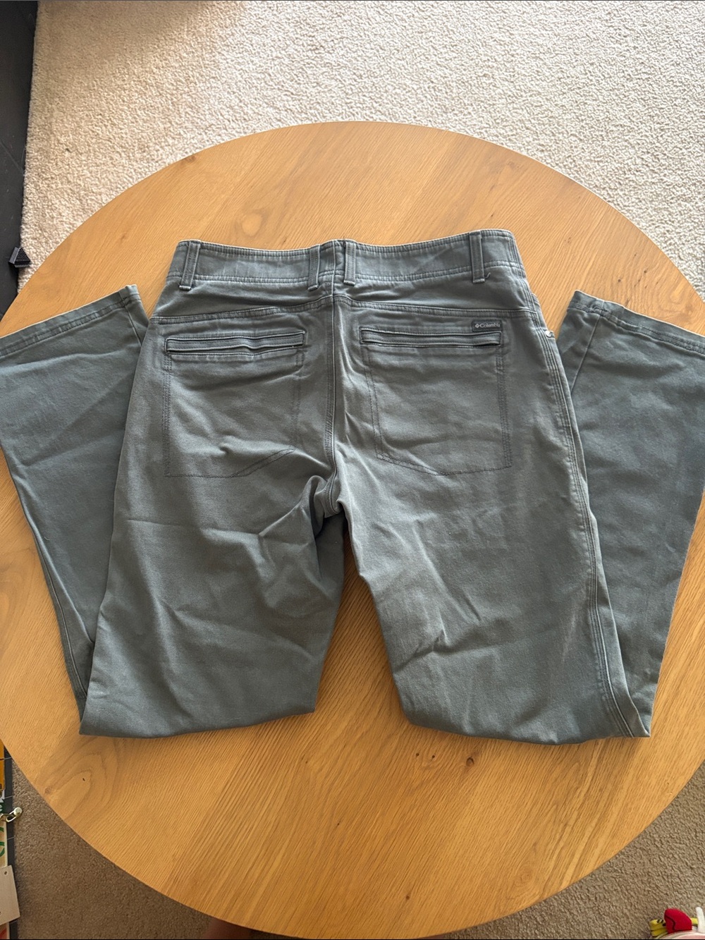 Men’s Columbia Gray/Green Pants